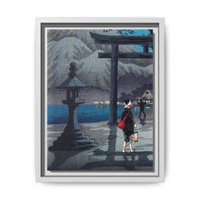 Hakone Lake in Moonlight (ca.1925–1926) print in high resolution by Hiroaki Takahashi. - NOMADEN ART GALLERY