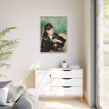 Retrato de Berthe Morisot con un abanico (1874) de Édouard Manet.