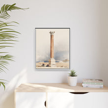 Pompey's Pillar Alexandria illustration by David Roberts (1796–1864).