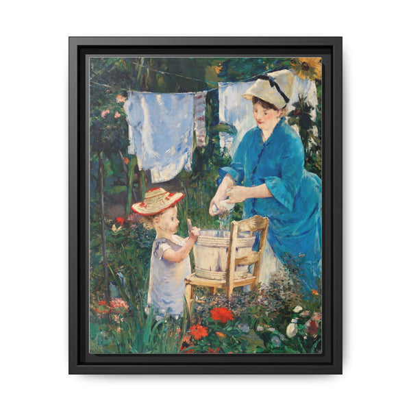 Laundry (Le Linge), (1875) by Édouard Manet - NOMADEN ART GALLERY