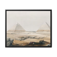 Pyramids of Geezeh (Giza) illustration by David Roberts (1796–1864) - NOMADEN ART GALLERY