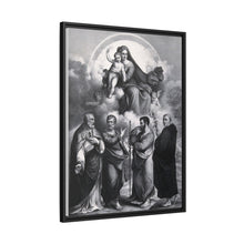 The Virgin and Child with Saint Geminianus of Modena, Saint Peter, Saint Paul and Saint Antony of Padua. Lithograph by F. Hanfstaengl after B. Ramenghi, il Bagnacavallo.