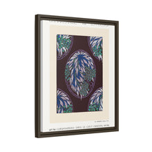 Patrón de árboles frutales Estampado pochoir Art Nouveau en estilo oriental. Original de nuestra propia edición de 1914 de Samarkande.