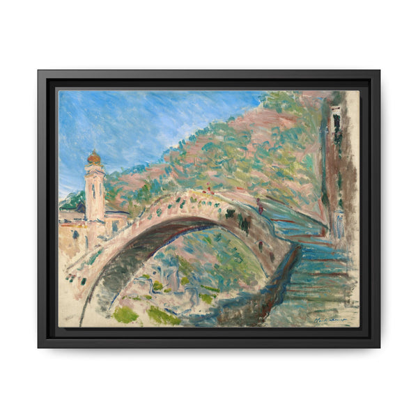 Claude Monet's Bridge at Dolceacqua (1884) - NOMADEN ART GALLERY