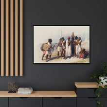 Group of Nubians (Wady Kardasey) illustration by David Roberts (1796–1864)