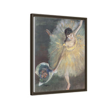 Fin de arabesco (1876) de Edgar Degas 