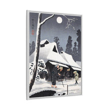 Moonlight on Snow (1936) print in high resolution by Hiroaki Takahashi