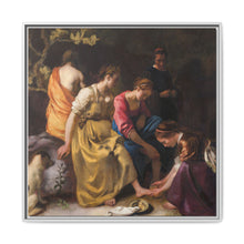 Johannes Vermeer’s Diana and her Nymphs (ca. 1653–1654) - NOMADEN ART GALLERY