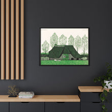 Farmhouse with thatched roof (1919) by Julie de Graag