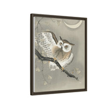 Long-eared owl in ginkgo (1900 - 1930) by Ohara Koson