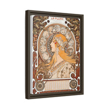Alphonse Maria Mucha's Zodiaque or La Plume (ca. 1896–1897). Famous Art Nouveau artwork