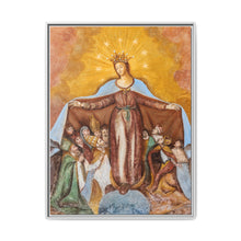 Fresco of Virgin-of-Mercy on the northern wall of the subsidiary church Saint Anna in Saager - NOMADEN ART GALLERY