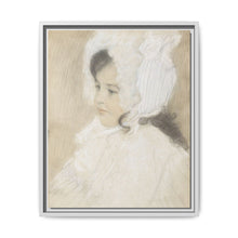 Portrait of a child (Marie Moll) by Gustav Klimt. - NOMADEN ART GALLERY