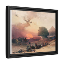 Approach of the simoom Desert of Gizeh illustration by David Roberts (1796–1864)