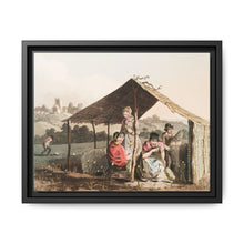 Illustration of teasel field from The Costume of Yorkshire (1814) by George Walker - NOMADEN ART GALLERY