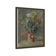 Flores en un jarrón (c. 1866), cuadro de alta resolución de Pierre-Auguste Renoir 