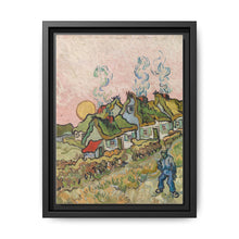Houses and Figure by Vincent van Gogh - NOMADEN ART GALLERY