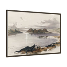Wady Dabod (Wadi Dabod) Nubia illustration by David Roberts (1796–1864)