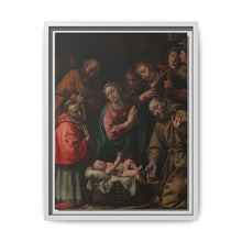 Adoration of the Shepherds with Saints Francis and Saint Carlo Borromeo by Antonio d Enrico called Tanzio da Varallo - NOMADEN ART GALLERY