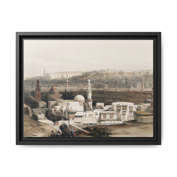 Suez Desert View: Cairo's Citzenib Gate by David Roberts - Antique Wall Art - NOMADEN ART GALLERY