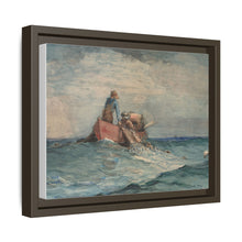 Hauling in the Nets (1887) by Winslow Homer
