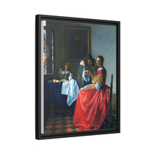 La joven con copa de vino de Johannes Vermeer (ca. 1658-1662)