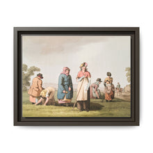 Illustration of riding the stang from The Costume of Yorkshire (1814) by George Walker - NOMADEN ART GALLERY