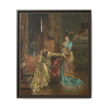 The Visit (c. 1870) by Alfred Stevens: A Glimpse into 19th-Century Elegance - NOMADEN ART GALLERY