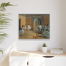 Edgar Degas's The Dance Foyer at the Opera on the rue Le Peletier (1872)