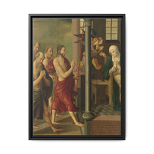 Panel of an Altarpiece with Dispute with the Doctors, on verso is Appearance of Christ to his Mother (c. 1520 - c. 1535) by Master of Alkmaar - NOMADEN ART GALLERY
