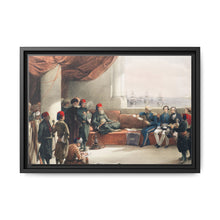 Interview with The Viceroy of Egypt at His palace at Alexandria illustration by David Roberts (1796–1864) - NOMADEN ART GALLERY