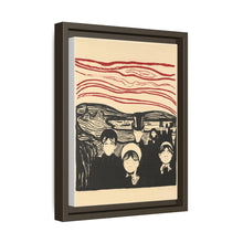 Edvard Munch's Anxiety (Angst) (1896) - NOMADEN ART GALLERY
