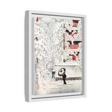 Snow at Asakusa, Yedo, Musashi Province print in high resolution by Hiroaki Takahashi (1871–1945)