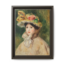 Woman with Capeline (Femme Ã la capeline) (early 1890s) by Pierre-Auguste Renoir - NOMADEN ART GALLERY
