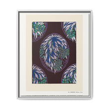 Fruit tree pattern Art Nouveau pochoir print in oriental style. Original from our own 1914 edition of Samarkande - NOMADEN ART GALLERY