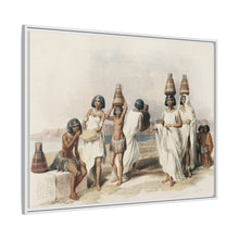 Nubian women at Kortie on the Nile illustration by David Roberts (1796–1864)