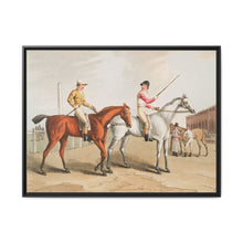 Illustration of jockies from The Costume of Yorkshire (1814) by George Walker - NOMADEN ART GALLERY