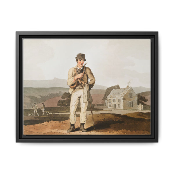 Illustration of moor guide from The Costume of Yorkshire (1814) by George Walker - NOMADEN ART GALLERY