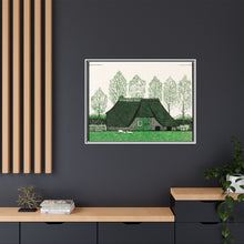 Farmhouse with thatched roof (1919) by Julie de Graag