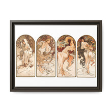 Alphonse Maria Mucha's The Seasons (1897). Famous Art Nouveau artwork - NOMADEN ART GALLERY