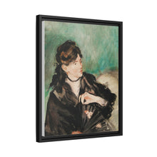 Retrato de Berthe Morisot con un abanico (1874) de Édouard Manet.