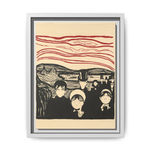 Edvard Munch's Anxiety (Angst) (1896) - NOMADEN ART GALLERY