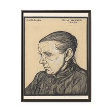 Portret van Dina Klaver (1916) by Julie de Graag - NOMADEN ART GALLERY