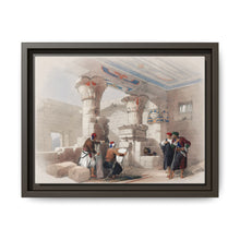 Deir el Medina (Dayr al Madinah) is an ancient Egyptian village which was home to the artisans who worked on the tombs in the Valley of the Kings illustration by David Roberts - NOMADEN ART GALLERY