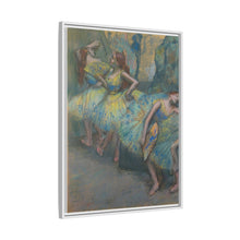Bailarines de ballet entre bastidores (c. 1890-1900) de Edgar Degas 