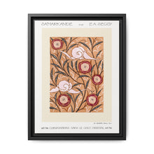 Art Nouveau Flower pattern stencil print in oriental style - NOMADEN ART GALLERY