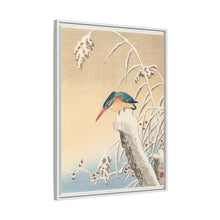 Kingfisher in the snow (1925 - 1936) by Ohara Koson