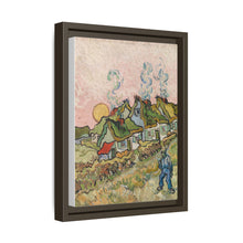 Houses and Figure by Vincent van Gogh - NOMADEN ART GALLERY