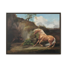 Horse Frightened by a Lion (1762–1768) by George Stubbs - NOMADEN ART GALLERY