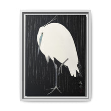 Egret in the rain (1925 - 1936) by Ohara Koson